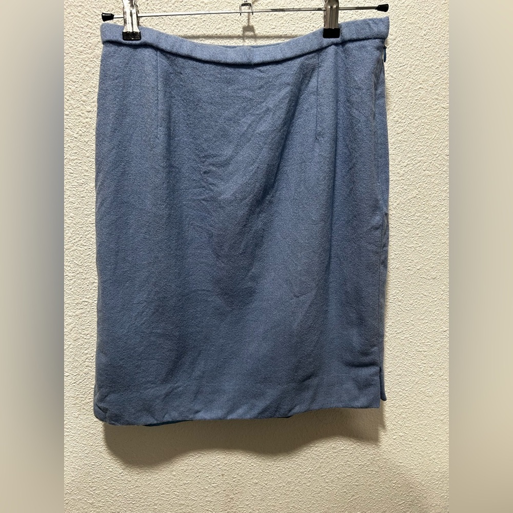 Pendleton Classic Blue Pencil Skirt